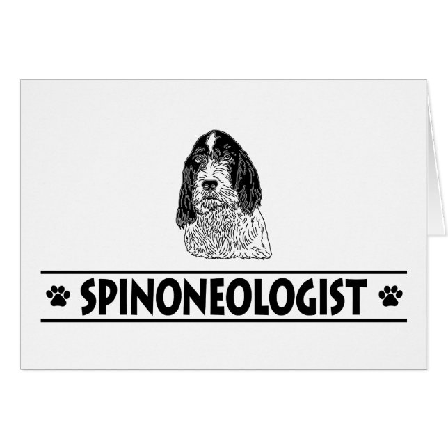 Humourous Spinone Italiano (Front Horizontal)