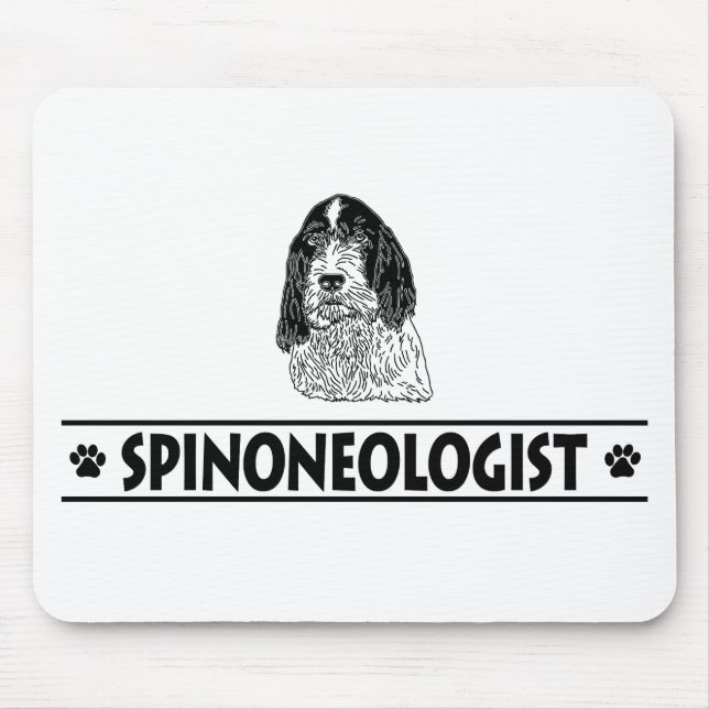 Humourous Spinone Italiano Mouse Mat (Front)