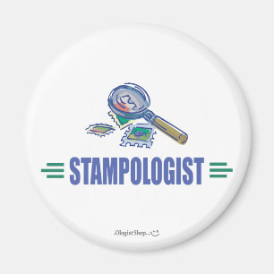 Humourous Stamp Collecting Magnet