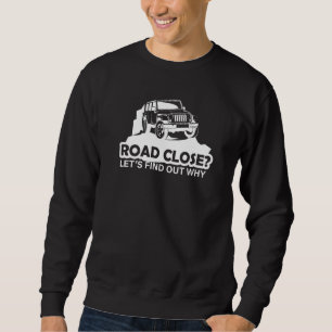 Humourous Station Wagon Truck Racing Vehicle Motor Sweatshirt