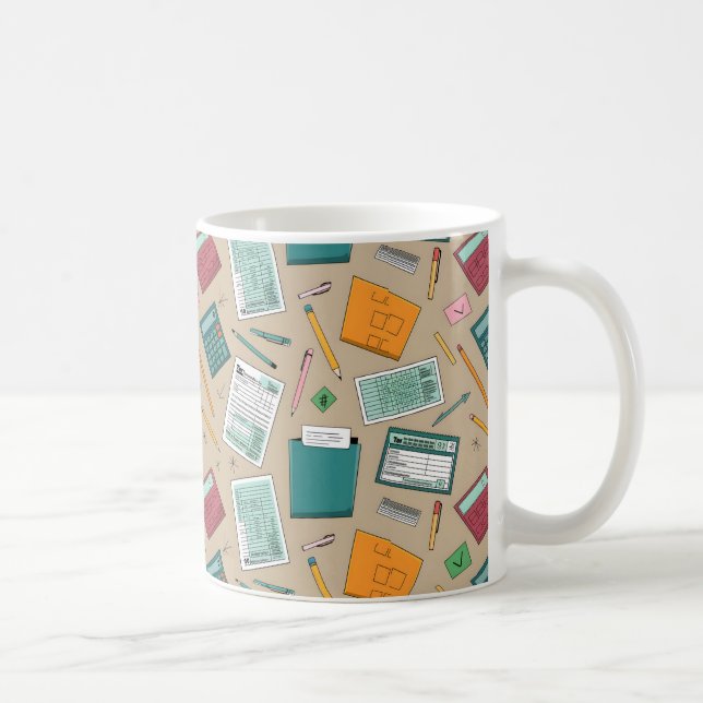 Humourous Tax Day Relief Gift Coffee Mug (Right)