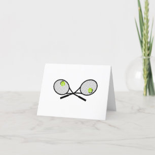 Humourous Tennis Birthday card