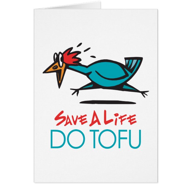Humourous Tofu Design (Front)