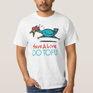 Humourous Tofu Design T-Shirt