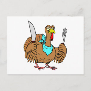 Humourous Turkey Postcard