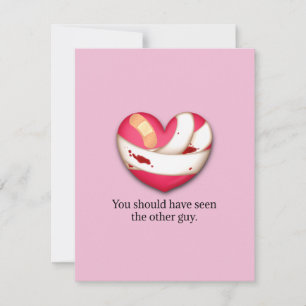 Humourous Valentine Breakup Divorce Personalised Card