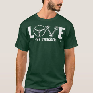 Humourous Vintage Truck Driving Automobile Pickup  T-Shirt
