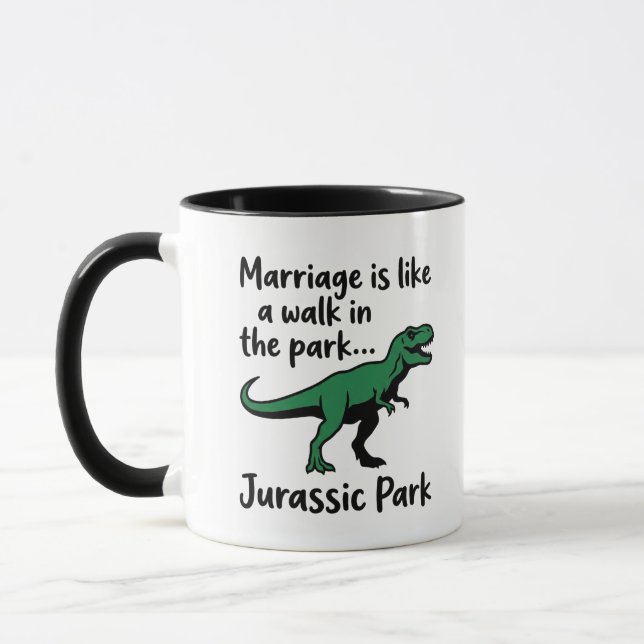 Humourous Wedding & Anniversary Gift Mug (Left)
