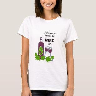 Humourous Wine Quote Wine Design Women's T Shirt