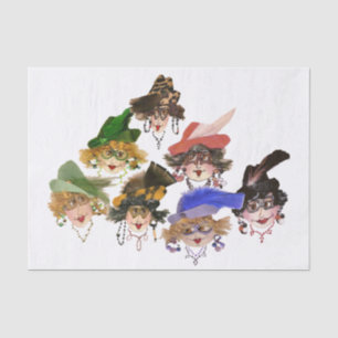 Humourous Women Tissue Paper