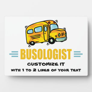 Humourous Yellow School Bus Driver Funny Plaque