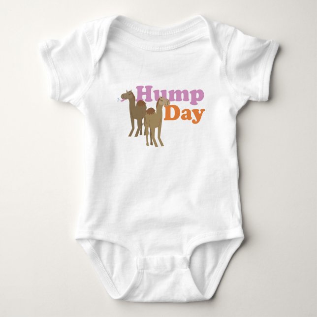 Hump Day Baby Bodysuit (Front)