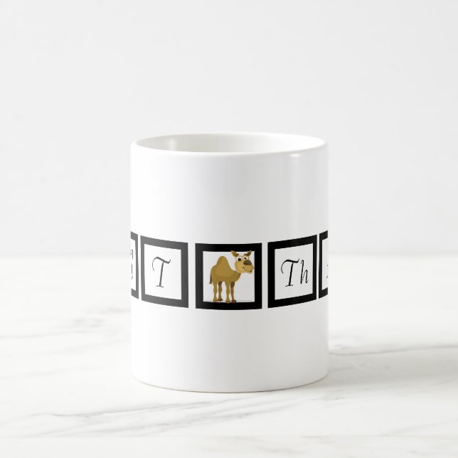 Hump Day Calendar Funny Coffee Mug (Center)