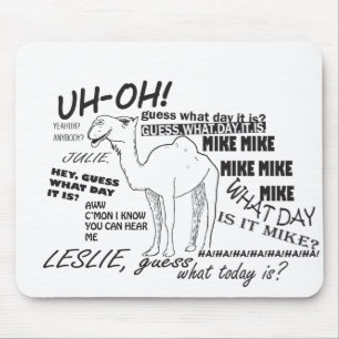HUMP DAY CAMEL MOUSE MAT