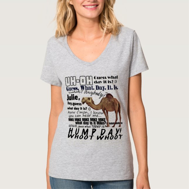 hump day camel T-Shirt (Front)