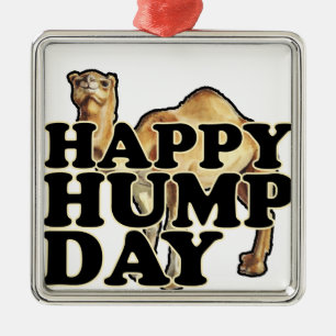 Hump Day Camel T Shirts M.png Metal Tree Decoration