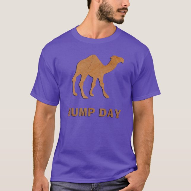 Hump Day Camel Tee Shirt Vintage (Front)