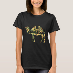 Hump S Camelflage Camouflage Camel T-Shirt