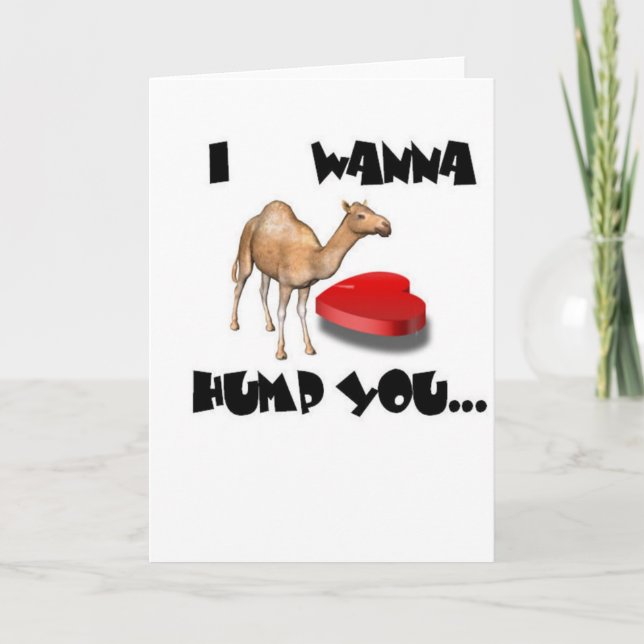 Hump you... card (Front)