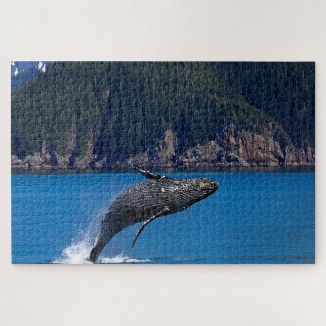 Humpback Whale Alaska Jigsaw Puzzle (Horizontal)