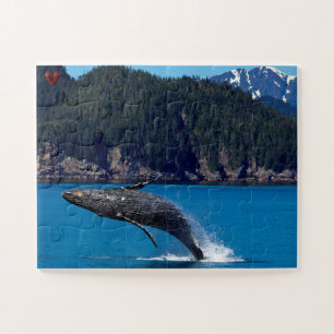 Humpback Whale Alaska Jigsaw Puzzle