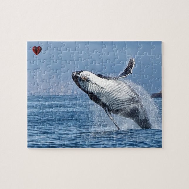 Humpback Whale Alaska Jigsaw Puzzle (Horizontal)