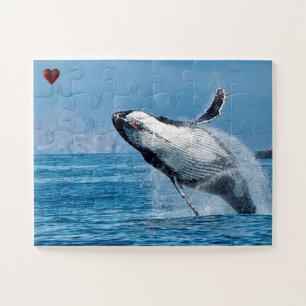 Humpback Whale Alaska Jigsaw Puzzle