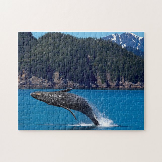 Humpback Whale Alaska Jigsaw Puzzle (Horizontal)