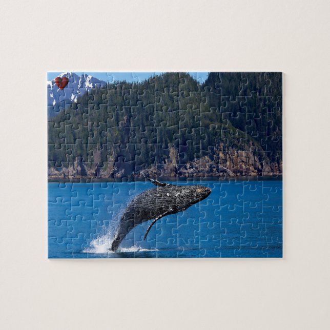 Humpback Whale Alaska Jigsaw Puzzle (Horizontal)