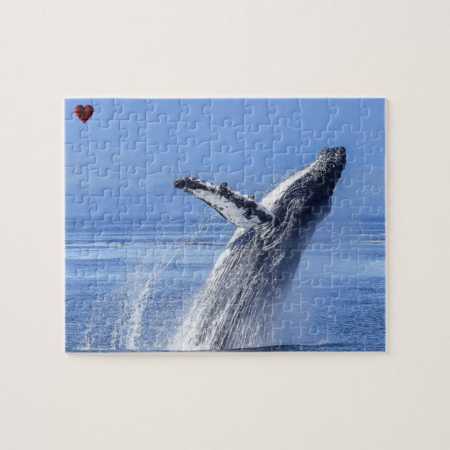 Humpback Whale Alaska Jigsaw Puzzle (Horizontal)