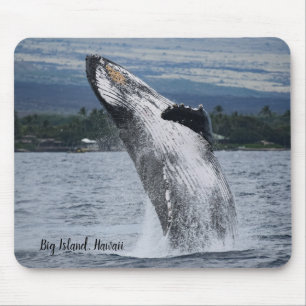 Humpback Whale Breaching Mouse Mat
