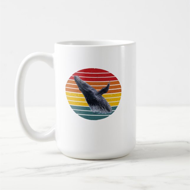 Humpback Whale Coffee Mug (Left)
