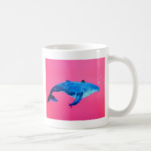 humpback whale coffee mug