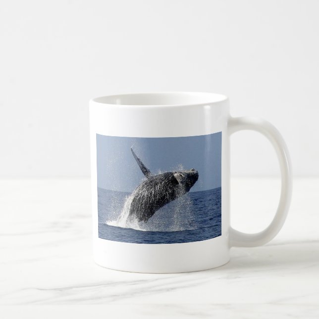 Humpback Whale Coofee Mug (Right)
