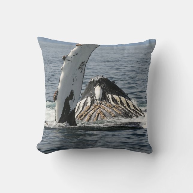 Humpback Whale Cushion (Front)