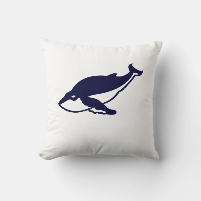Humpback Whale Cushion (Front)