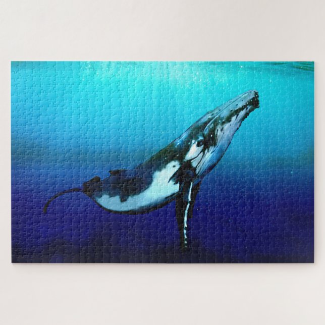 Humpback Whale Jigsaw Puzzle (Horizontal)