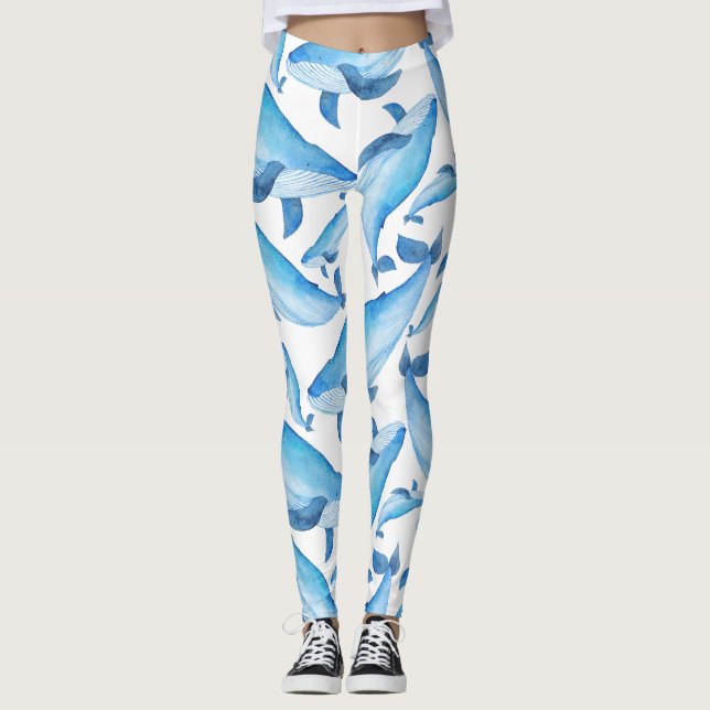 Humpback whale leggings (Front)