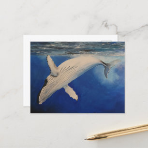 Humpback Whale Postcard