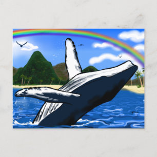 Humpback Whale Postcard