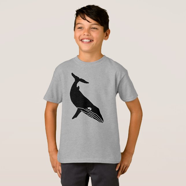 HUMPBACK WHALE SKETCH T-Shirt (Front Full)