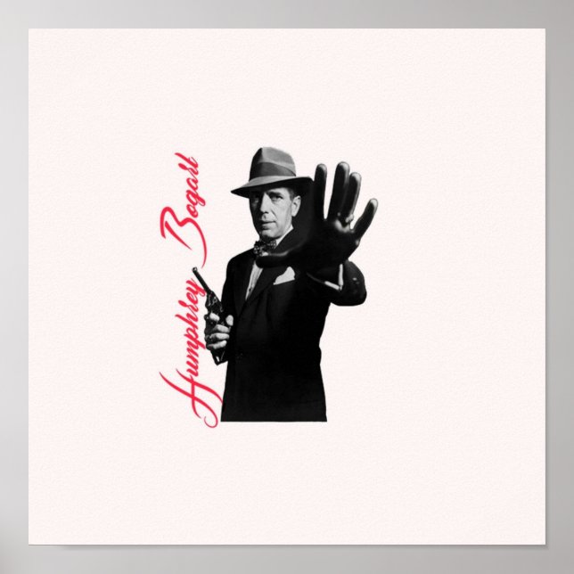 Humphrey bogart poster (Front)