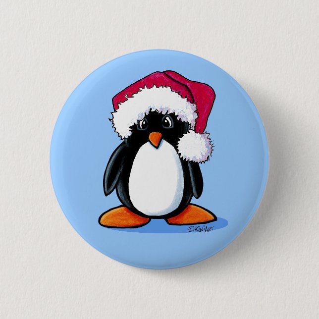 Humphrey Penguin Button (Front)