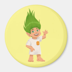 Humphrey Waves Hello Magnet