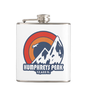 Humphreys Peak Arizona Sun Eagle Hip Flask