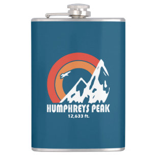 Humphreys Peak Arizona Sun Eagle Hip Flask