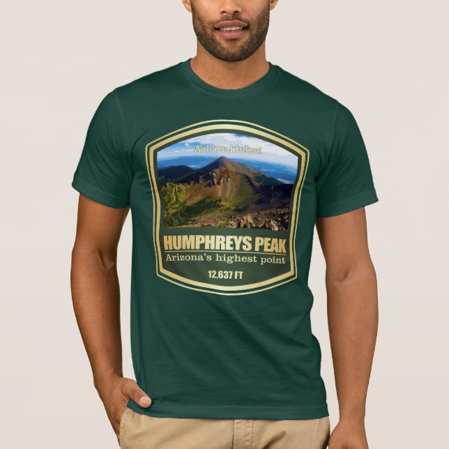 Humphreys Peak (PF) T-Shirt (Front)