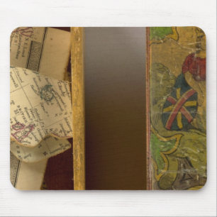 Humphries dissected world map mouse mat