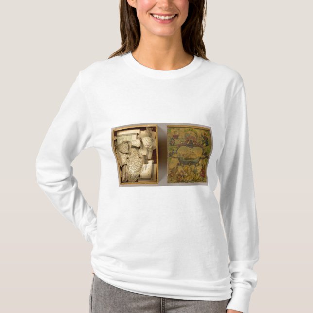 Humphries dissected world map T-Shirt (Front)