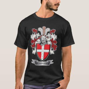 Humphries Family Crest Coat of Arms T-Shirt
